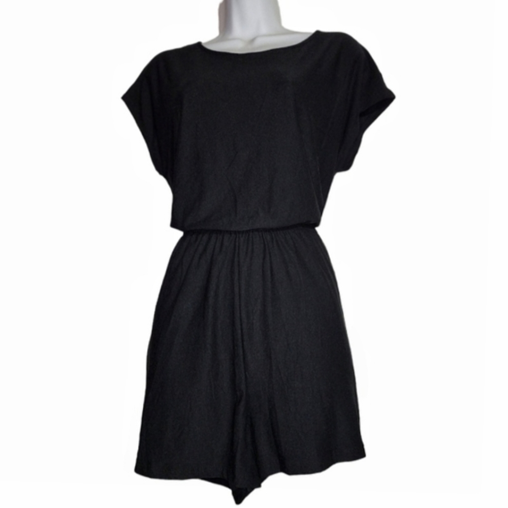 Just be... Large Black Romper - Picture 1 of 7